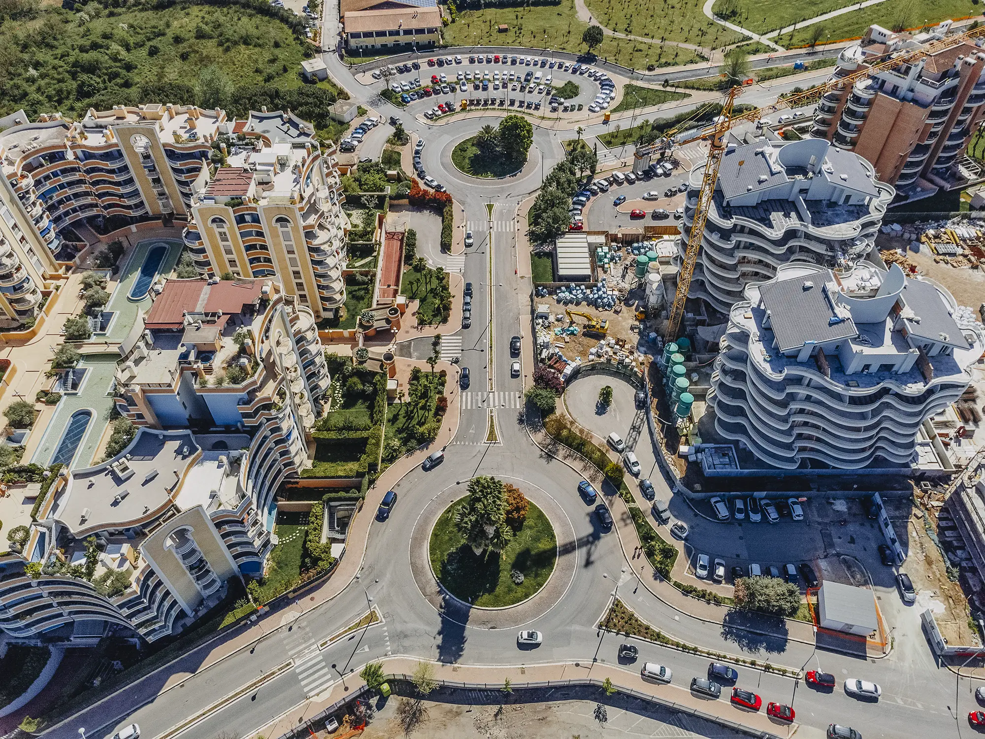 Viabilità e infrastrutture del Parco Talenti a Roma