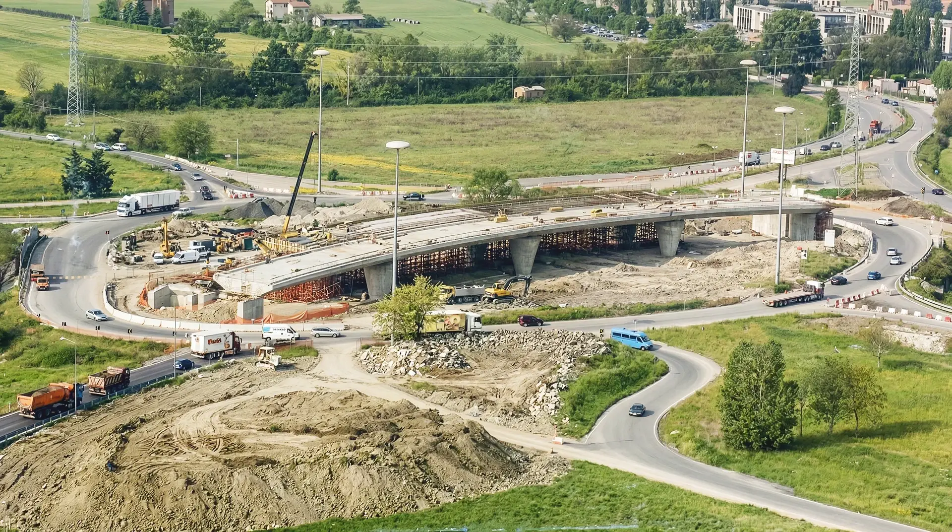 Viadotto e sovrappasso di Parma, Via Langhirano