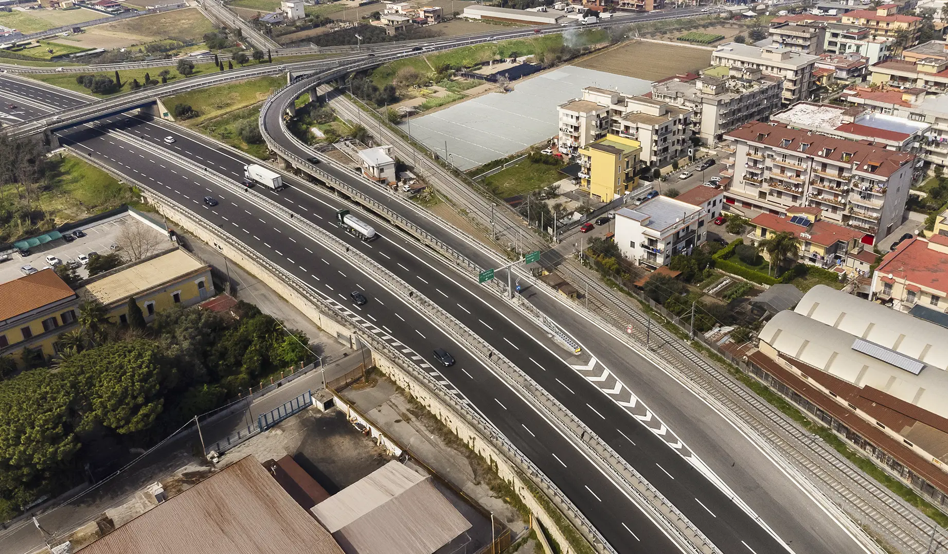 A3 Napoli-Pompei-Salerno, lavori di ampliamento autostradale