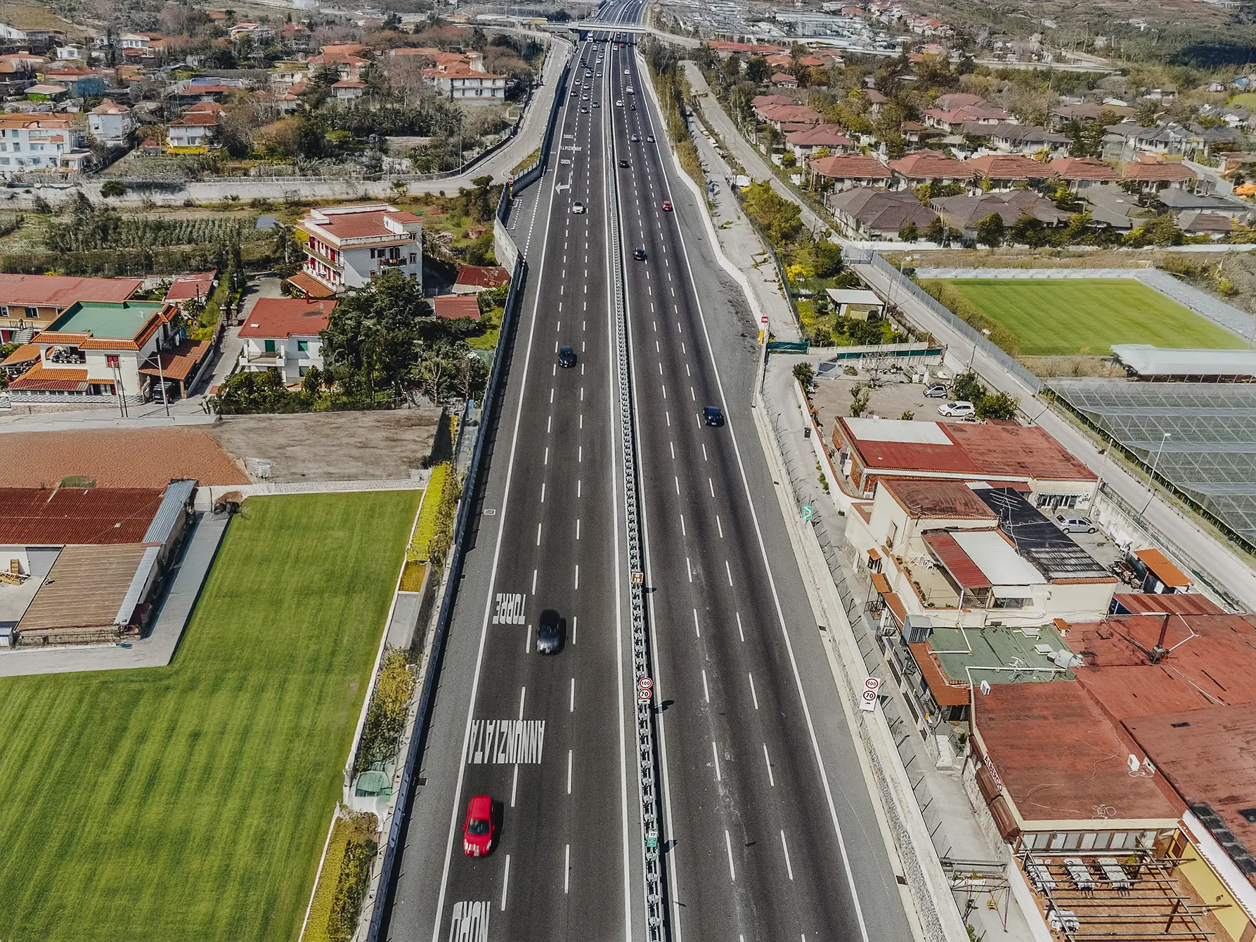 A3 Napoli-Pompei-Salerno, lavori di ampliamento autostradale