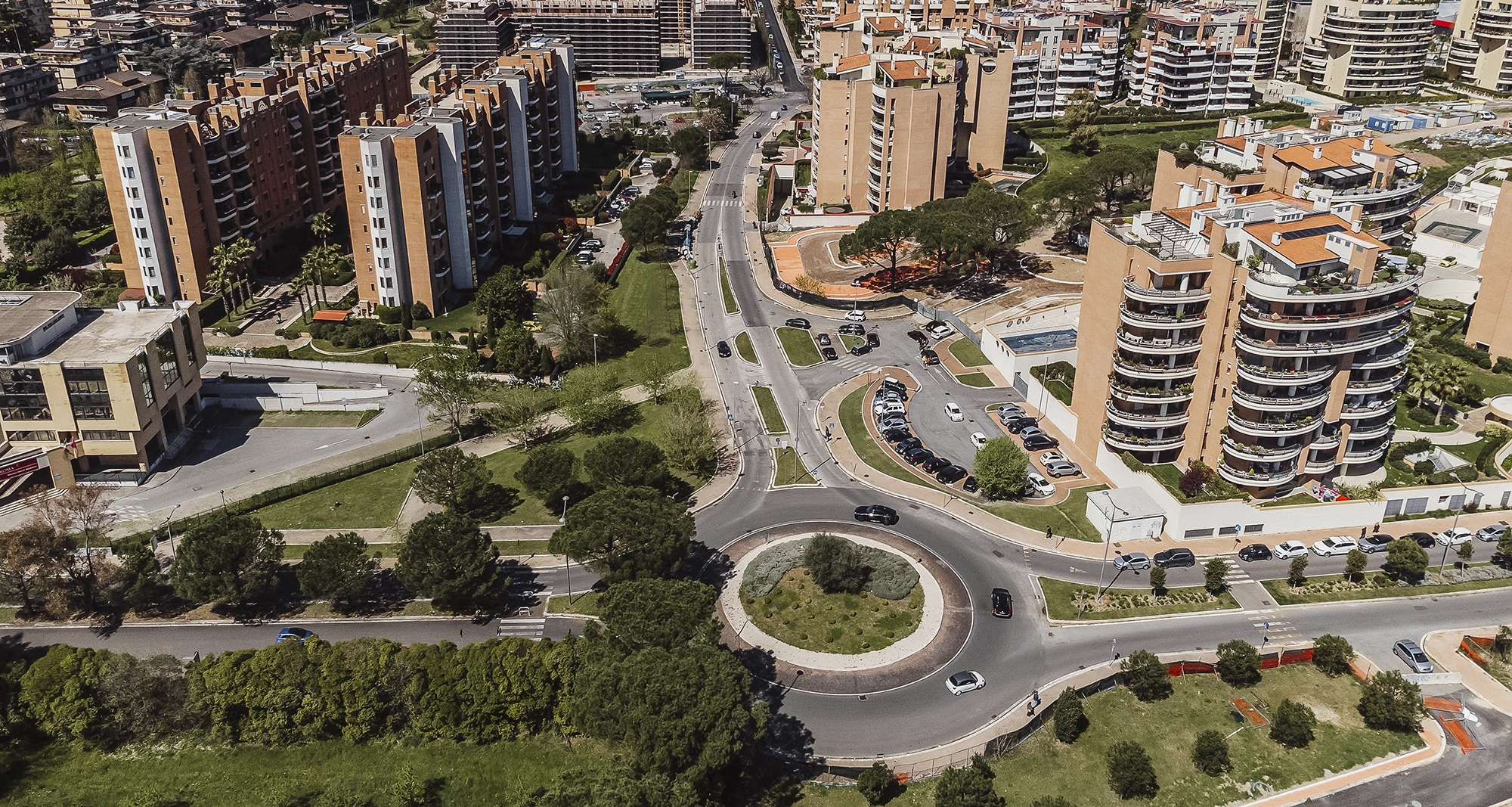 Viabilità e infrastrutture del Parco Talenti a Roma